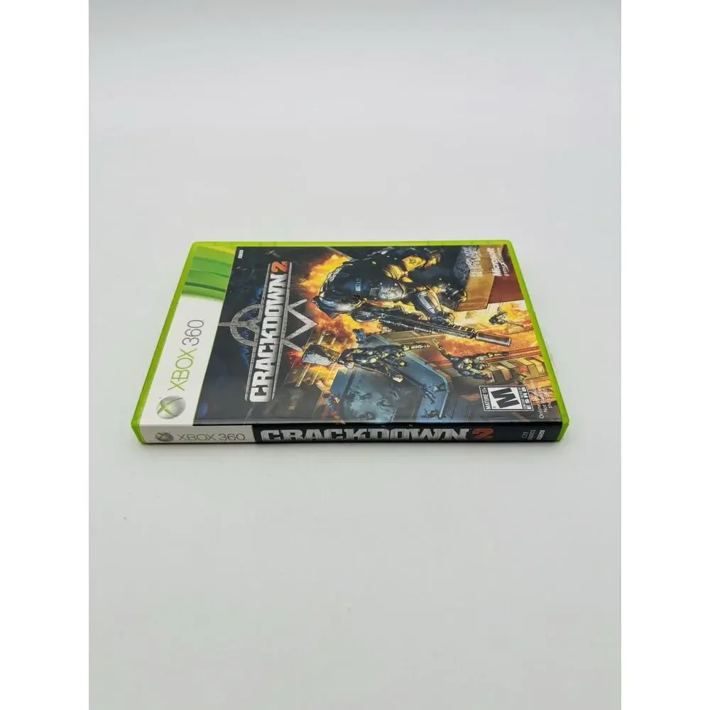 XBOX 360 Game Crackdown 2 CIB Complete In Box Tested Authentic Works VG